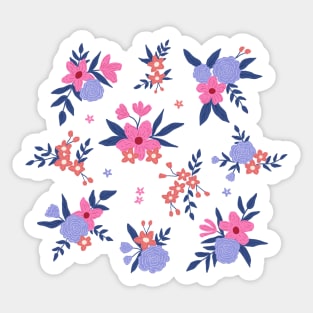 Floral bouquet - Pink Sticker